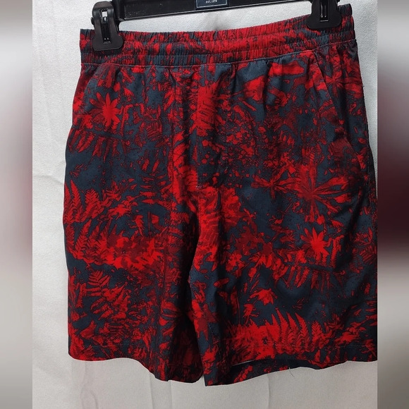 lululemon athletica Other - Lululemon Pace Breaker Mens Shorts Small Canopy Hot Heat Mach Blue 7" Linerless